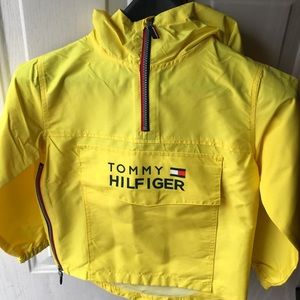 tommy yellow windbreaker